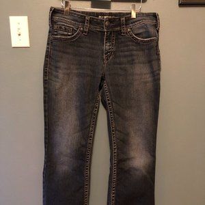 31/32 Suki Surplus Women's Silver brand jeans EUC